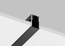 Шинопровод встраиваемый магнитный для ГКЛ12,5 мм Crystal Lux CLT 0.123 02 L2000 BL